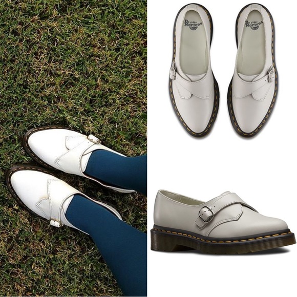 Dr. Martens Shoes Dr Martens Agnes Almond Toe Monk Strap Loafers